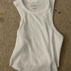 Cute white tank top